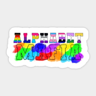 abcMafia Flags Sticker